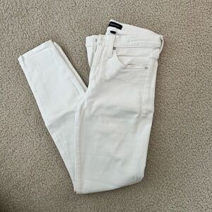 Jcrew White Skinny Fit Jeans